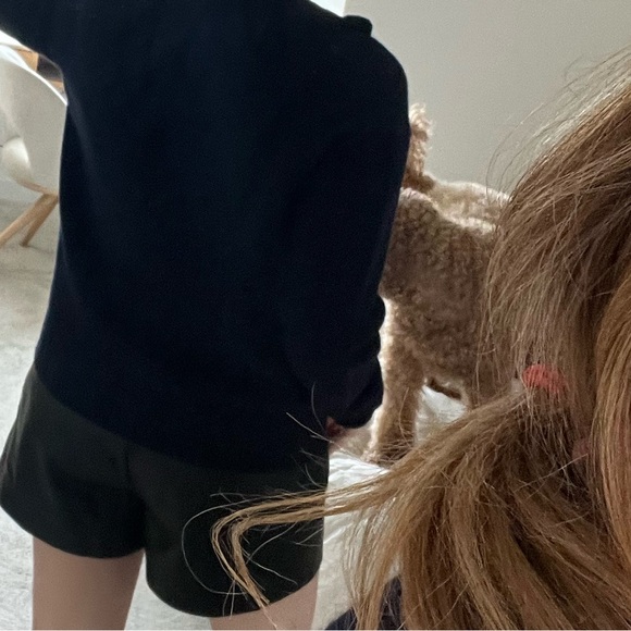 Prada Navy Ruffled Cardigan - Picture 3 of 10